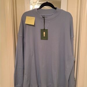 Daily Drills Light Blue Crew Neck Sweater